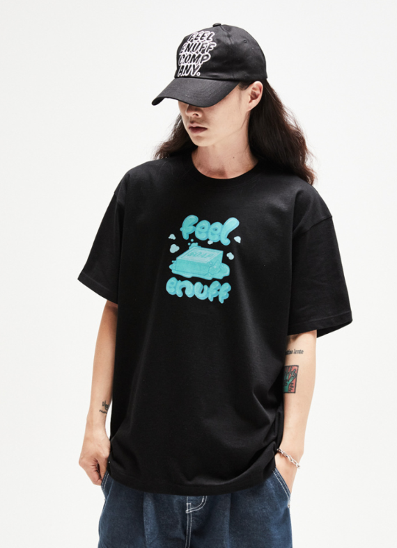 FEEL ENUFF (フィールイナフ) Soap Tee / Black