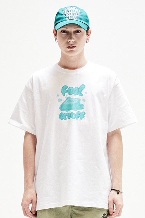 FEEL ENUFF (フィールイナフ) Soap Tee / White