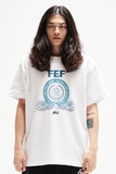 FEEL ENUFF (フィールイナフ) College Logo Tee / White