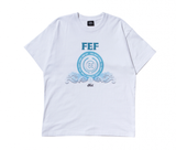 FEEL ENUFF (フィールイナフ) College Logo Tee / White