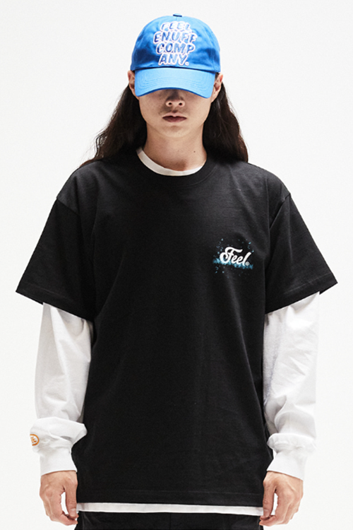 FEEL ENUFF (フィールイナフ) Water Drop Tee / Black