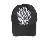 FEEL ENUFF (フィールイナフ) Big Logo Baseball Cap / Black