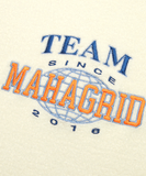 mahagrid (マハグリッド) ALL STAR TERRY TEE [CREAM]