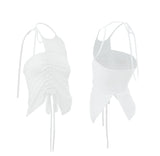 nache(ナチェ) SHIRRING KNIT SLEEVELESS