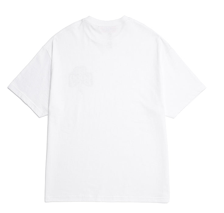 benir (ベニル) BENIR GOODDAY CLOVER T-SHIRTS [WHITE]