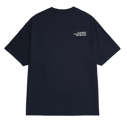 benir (ベニル) BENIR CLOVER T-SHIRTS [NAVY]
