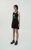 nache(ナチェ) MONO POSTER SLEEVELESS - BLACK