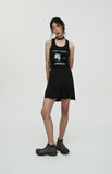 nache(ナチェ) MONO POSTER SLEEVELESS - BLACK