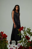 nache(ナチェ) SOLID MAXI DRESS - BLACK