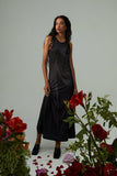 nache(ナチェ) SOLID MAXI DRESS - BLACK