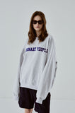 ORDINARY PEOPLE(オーディナリーピープル) ORDINARY PEOPLE BIG LOGO MELANGE SWEATSHIRTS