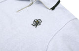 ORDINARY PEOPLE(オーディナリーピープル) HALF ZIP UP MELANGE CREWNECK