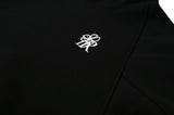 ORDINARY PEOPLE(オーディナリーピープル) ORD WHITE LOGO BLACK HOODIE