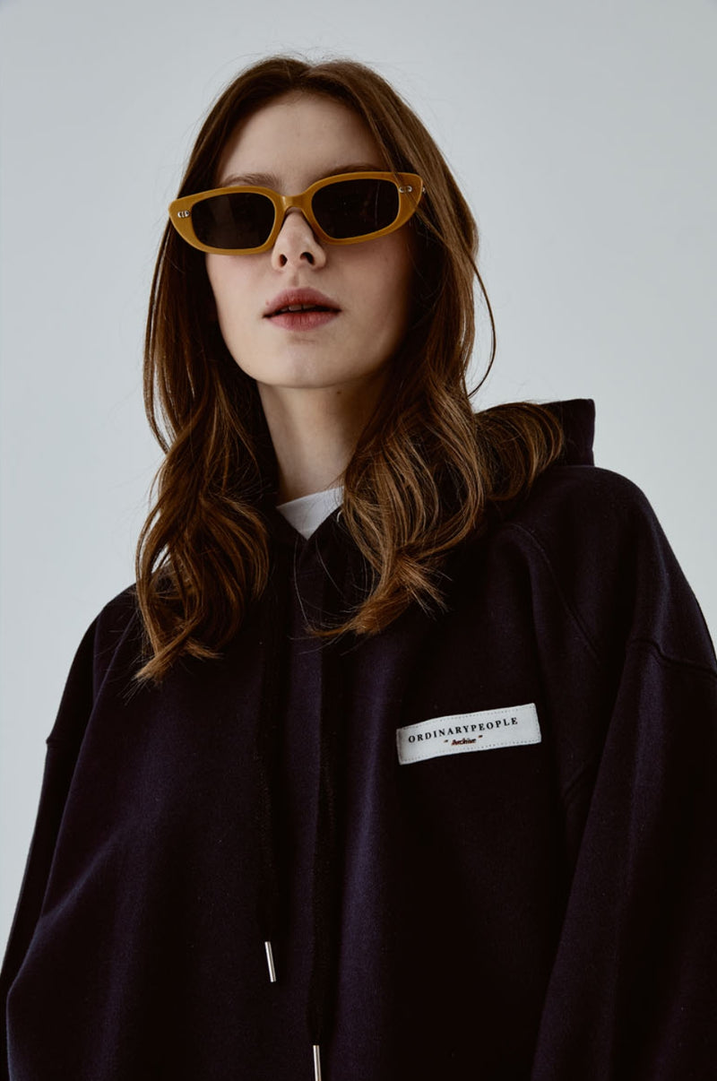 ORDINARY PEOPLE(オーディナリーピープル) ORDINARY PEOPLE EARTH GRAPHIC NAVY HOODIE