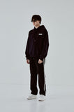 ORDINARY PEOPLE(オーディナリーピープル) ORDINARY PEOPLE EARTH GRAPHIC NAVY HOODIE