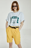 ORDINARY PEOPLE(オーディナリーピープル) COLLEGE ARCH LOGO MELANGE T-SHIRTS