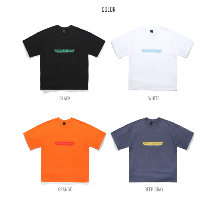 EZKATON (エズカートン)　Ones Neon Short Sleeve 4 Types JEST6522