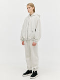 ディープリーク(DPRIQUE)  OVERSIZED FULL ZIP HOODIE - OAT