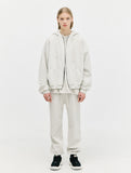 ディープリーク(DPRIQUE)  OVERSIZED FULL ZIP HOODIE - OAT