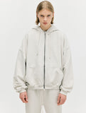 ディープリーク(DPRIQUE)  OVERSIZED FULL ZIP HOODIE - OAT