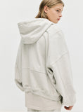 ディープリーク(DPRIQUE)  OVERSIZED FULL ZIP HOODIE - OAT