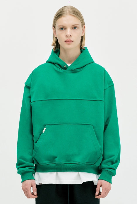 ディープリーク(DPRIQUE) OVERSIZED HOODIE - GREEN