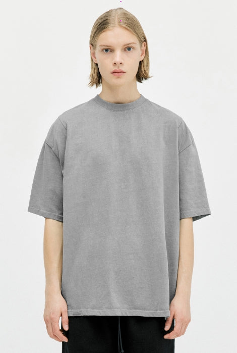 ディープリーク(DPRIQUE) CLASSIC COTTON T-SHIRT - WASHED GREY