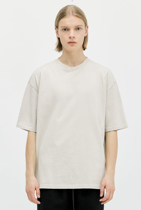 ディープリーク(DPRIQUE)  CLASSIC COTTON T-SHIRT - OFF WHITE