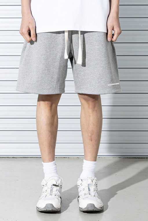 マスノウン(MASSNOUN) C LOGO WIDE SHORT PANTS MSTSP001-GY