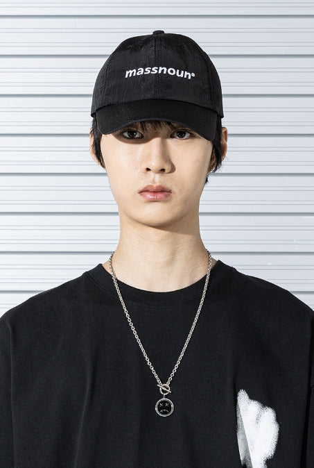 マスノウン(MASSNOUN)  NYLON METAL BALL CAP MSTAC001-WT