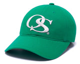 Odd Studio (オッドスタジオ) OS EMBROIDERED LOGO WASHING BALL CAP - GREEN