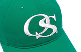 Odd Studio (オッドスタジオ) OS EMBROIDERED LOGO WASHING BALL CAP - GREEN