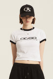 Odd Studio (オッドスタジオ) OS EMBROIDERED LOGO WASHING BALL CAP - BLACK