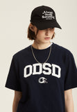 Odd Studio (オッドスタジオ) ALWAYS EMBROIDERED LOGO WASHING BALL CAP - BLACK