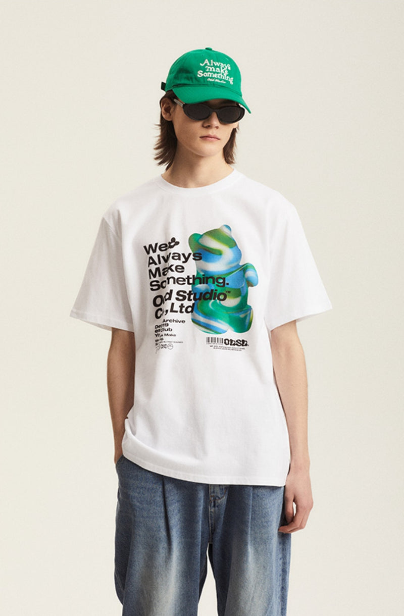 Odd Studio (オッドスタジオ) ALWAYS EMBROIDERED LOGO WASHING BALL CAP - GREEN