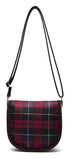 Odd Studio (オッドスタジオ) CHECK MINI ROUND CROSS BAG - RED/CHECK