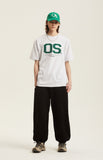 Odd Studio (オッドスタジオ) OS APPLIQUE SUMMER T-SHIRT - WHITE MELANGE