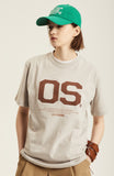Odd Studio (オッドスタジオ) OS APPLIQUE SUMMER T-SHIRT - SAND GRAY