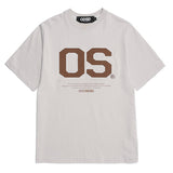 Odd Studio (オッドスタジオ) OS APPLIQUE SUMMER T-SHIRT - SAND GRAY