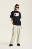 Odd Studio (オッドスタジオ) OS APPLIQUE SUMMER T-SHIRT - NAVY