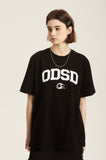 Odd Studio (オッドスタジオ) ODSD VARSITY SPORTS T-SHIRT - BLACK