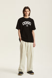 Odd Studio (オッドスタジオ) ODSD VARSITY SPORTS T-SHIRT - BLACK