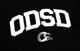 Odd Studio (オッドスタジオ) ODSD VARSITY SPORTS T-SHIRT - BLACK