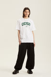 Odd Studio (オッドスタジオ) ODSD VARSITY SPORTS T-SHIRT - WHITE