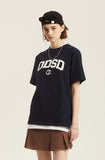Odd Studio (オッドスタジオ) ODSD VARSITY SPORTS T-SHIRT - NAVY