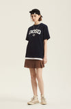 Odd Studio (オッドスタジオ) ODSD VARSITY SPORTS T-SHIRT - NAVY