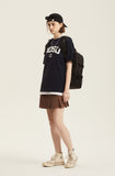 Odd Studio (オッドスタジオ) ODSD VARSITY SPORTS T-SHIRT - NAVY