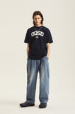 Odd Studio (オッドスタジオ) ODSD VARSITY SPORTS T-SHIRT - NAVY