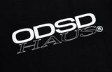 Odd Studio (オッドスタジオ) ODSD HAUS CROP RINGER T-SHIRTS - BLACK