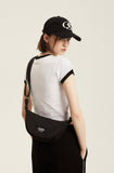 Odd Studio (オッドスタジオ) ODSD HAUS CROP RINGER T-SHIRTS - WHITE